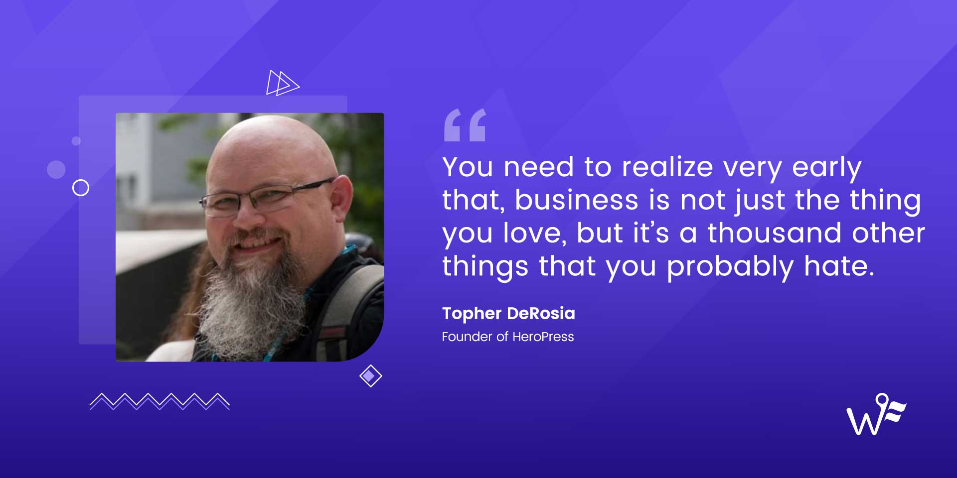 Topher DeRosia of HeroPress