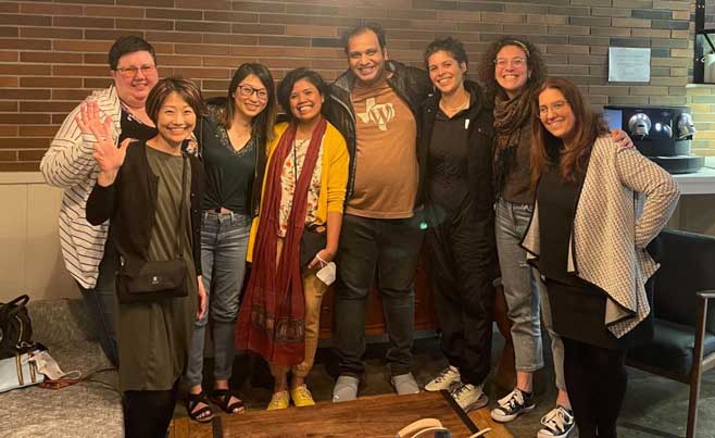 Hari Shanker With Colleagues From Automattic
